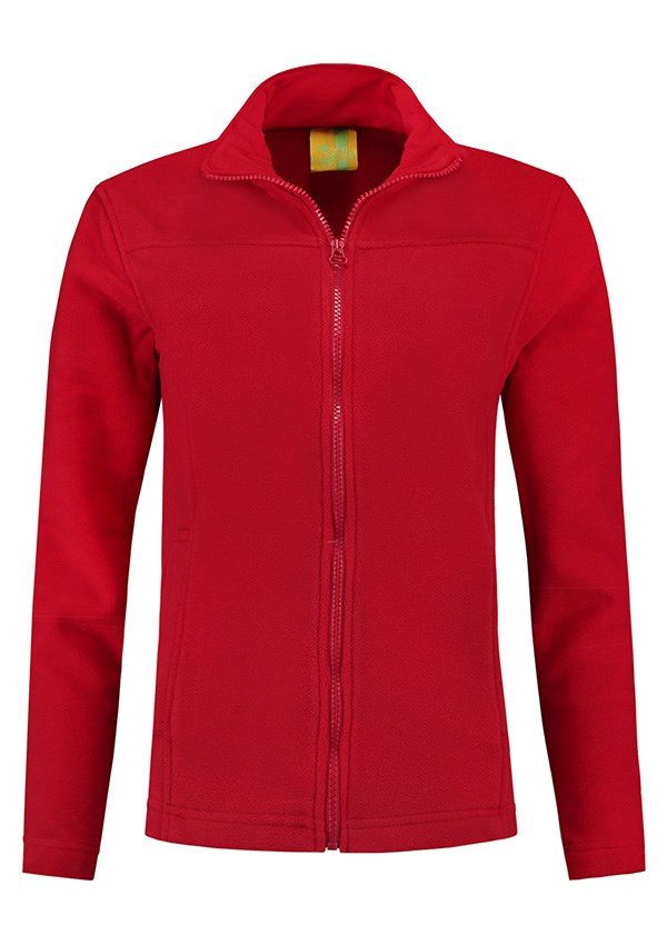 Lemon & Soda Polar Fleece Cardigan for her - 187c Red