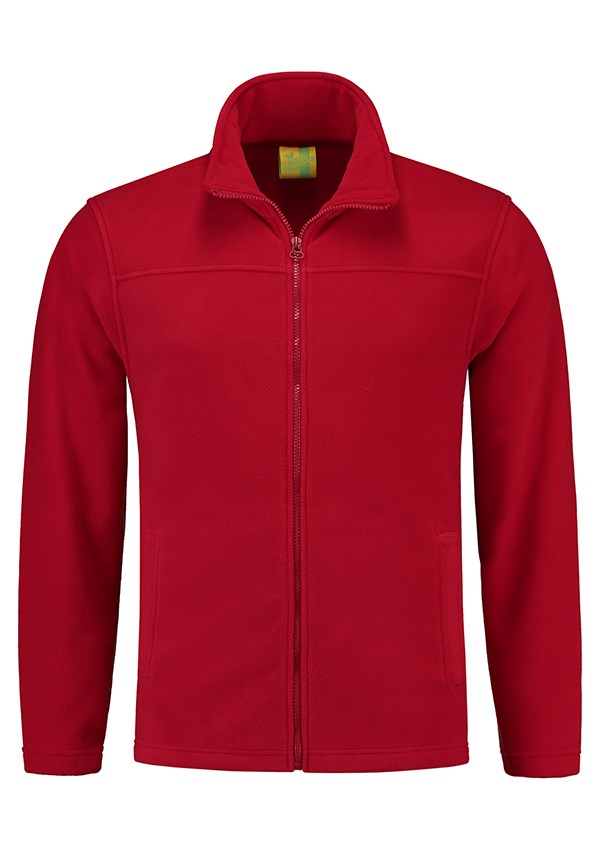 Lemon & Soda Polar Fleece Cardigan - 187c Red