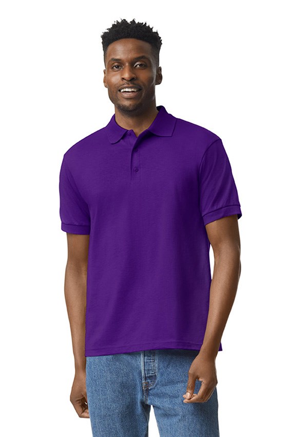Gildan Dry Blend Jersey Polo - 81 Purple