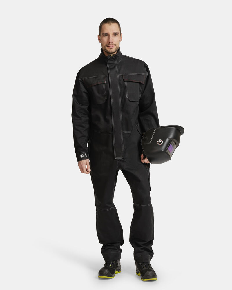 Jobman - 4037 Overall Flame Retardant zwart S