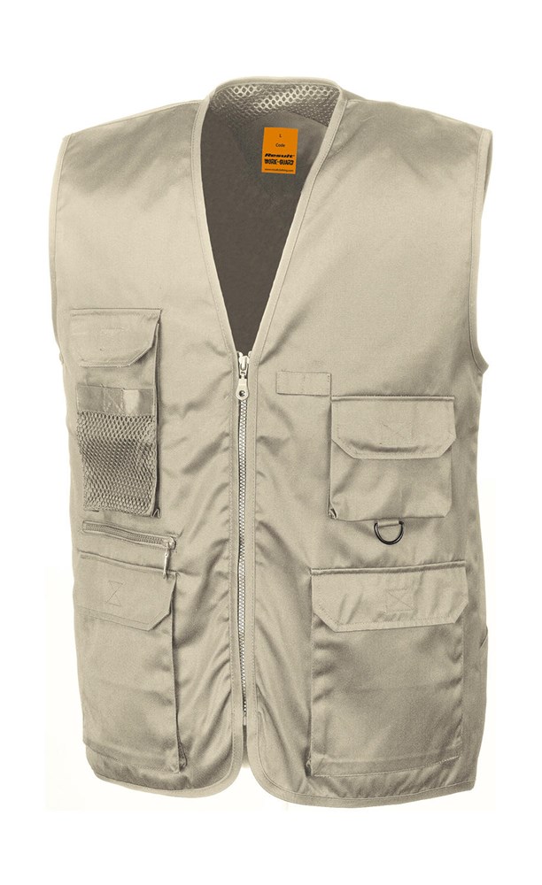 Safari Waistcoat - Camel