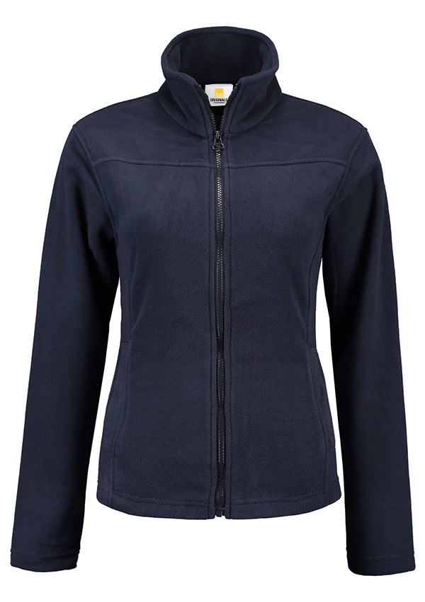 Lemon & Soda Polar Fleece Cardigan for her - 296c Dark Navy